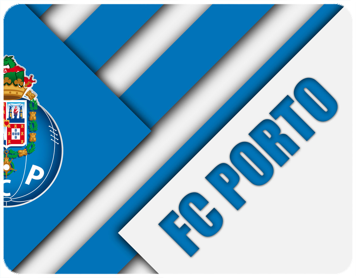 PODKŁADKA POD MYSZKĘ FC PORTO Z IMIENIEM 23x19CM DO LAPTOPA