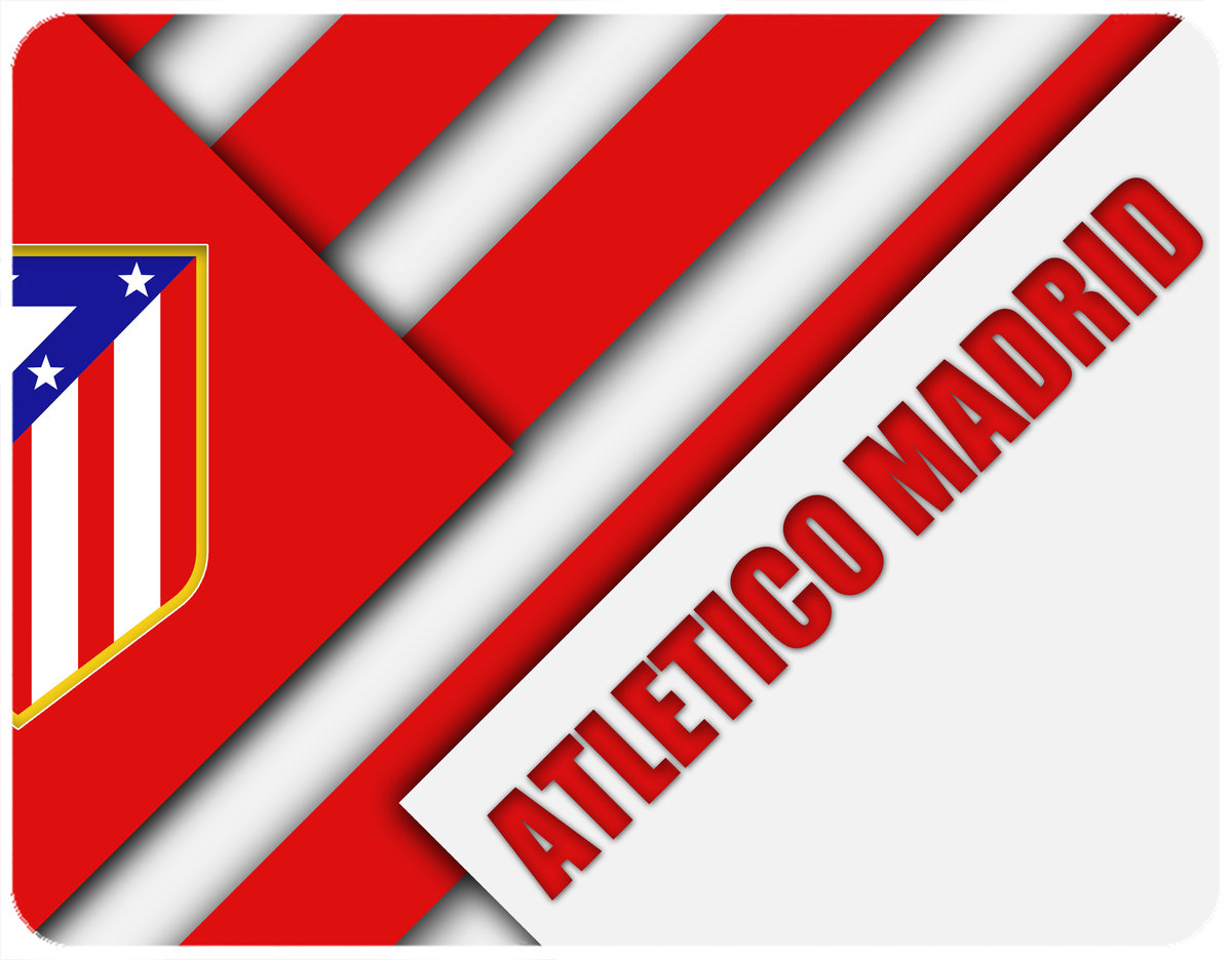 PODKŁADKA POD MYSZKĘ ATLETICO MADRYT 23x19CM DO LAPTOPA