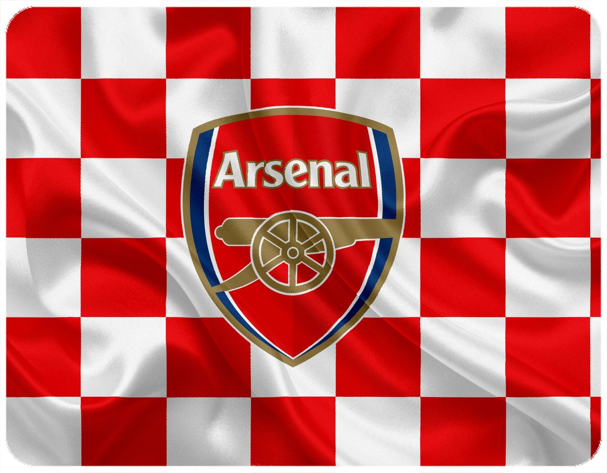 PODKŁADKA POD MYSZKĘ ARSENAL Z IMIENIEM 23x19CM DO LAPTOPA