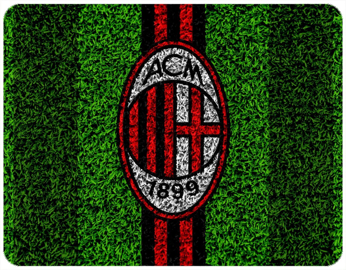 PODKŁADKA POD MYSZKĘ AC MILAN Z IMIENIEM 23x19CM DO LAPTOPA