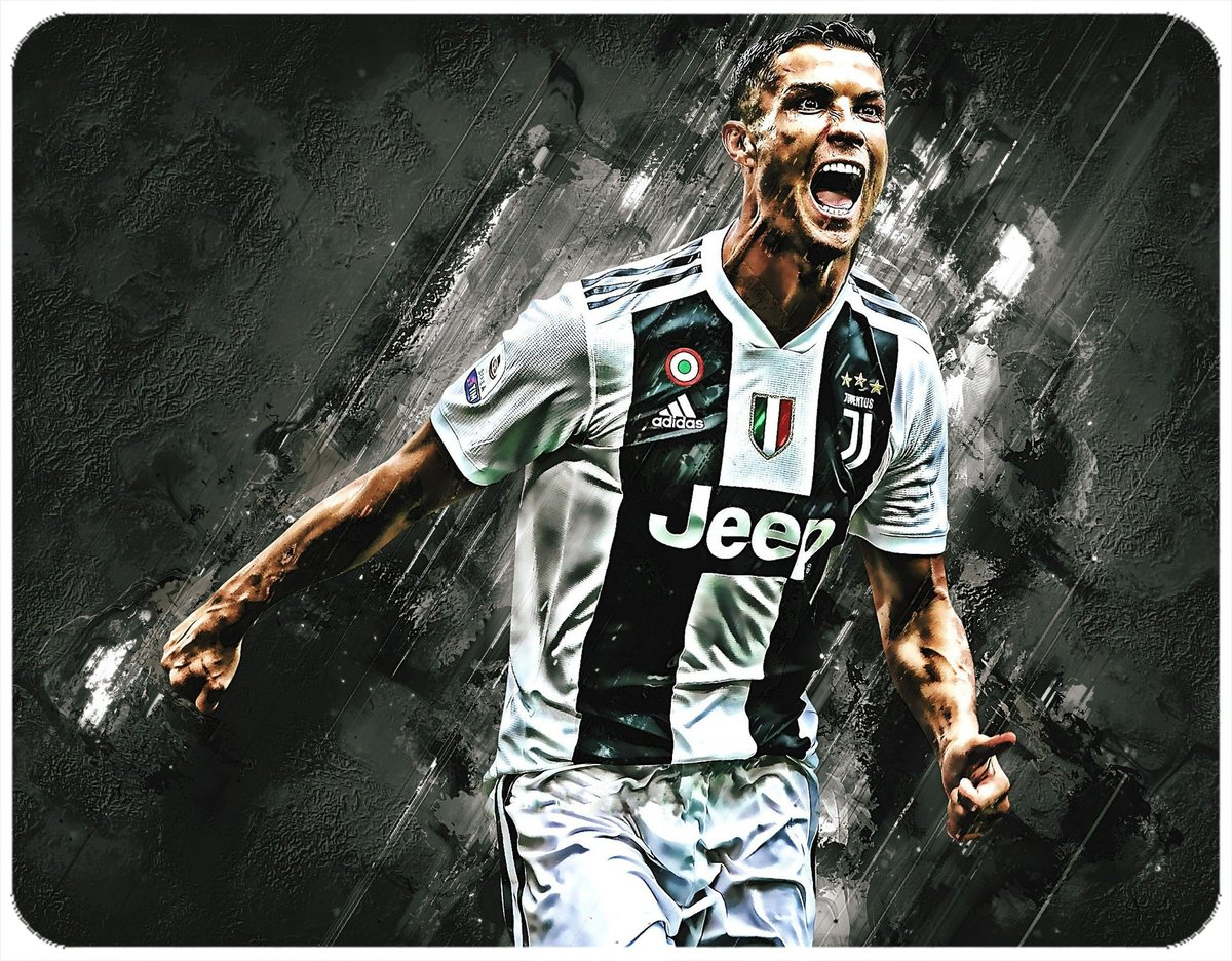PODKŁADKA POD MYSZKĘ CRISTIANO RONALDO + IMIĘ 23x19CM DO LAPTOPA