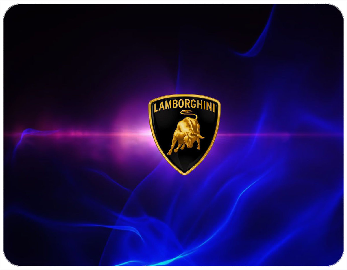 PODKŁADKA POD MYSZKĘ LAMBORGHINI Z IMIENIEM 23x19CM DO LAPTOPA