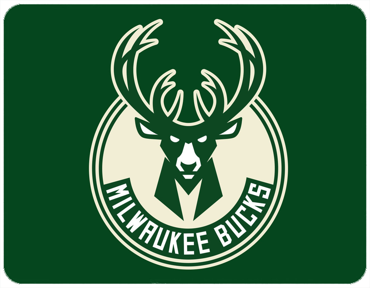 PODKŁADKA POD MYSZKĘ MILWAUKEE BUCKS 23x19CM DO LAPTOPA