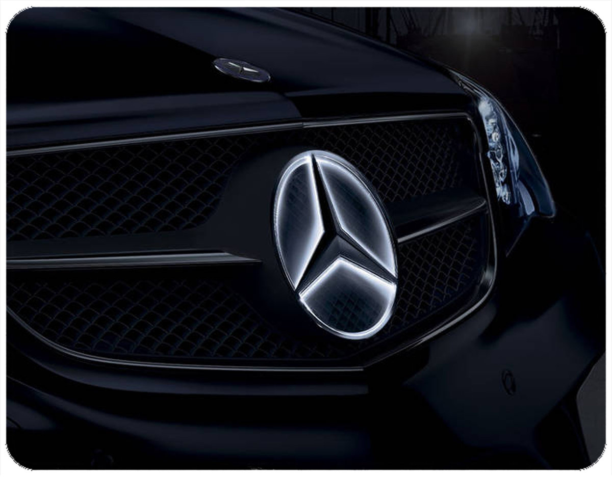 PODKŁADKA POD MYSZKĘ MERCEDES BENZ Z IMIENIEM 23x19CM DO LAPTOPA