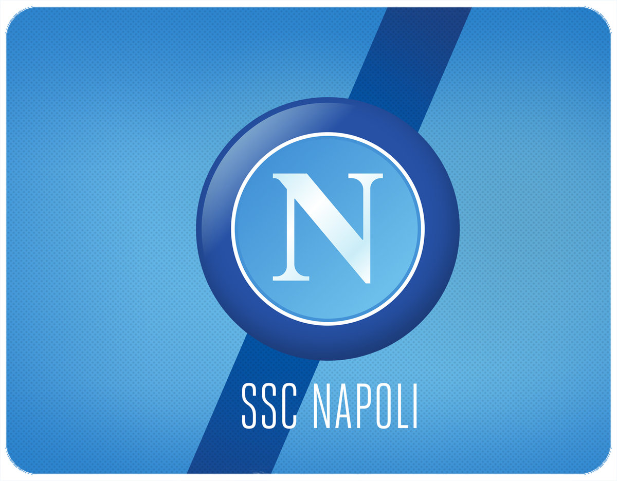 PODKŁADKA POD MYSZKĘ SSC NAPOLI Z IMIENIEM 23x19CM DO LAPTOPA