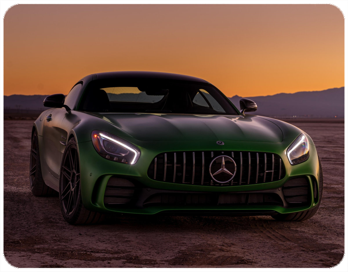 PODKŁADKA POD MYSZKĘ MERCEDES AMG Z IMIENIEM 23x19CM DO LAPTOPA
