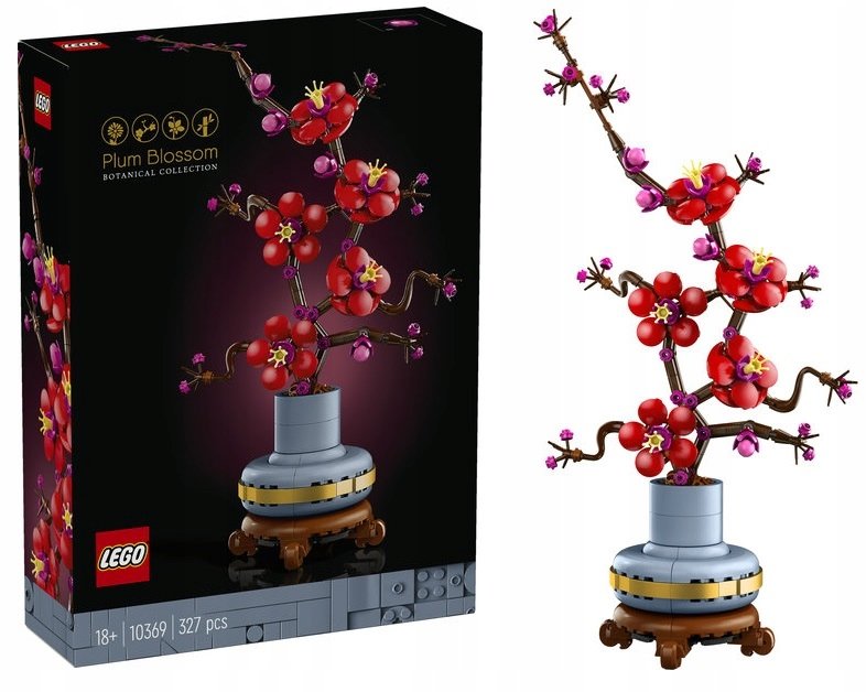 LEGO Botanicals - Drzewko śliwa LEGO PREZENT