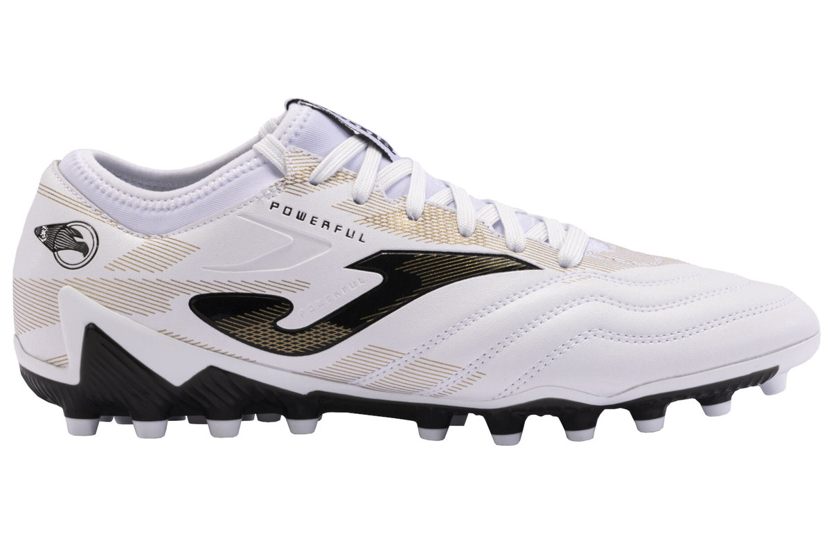 Joma Powerful AG POWW2402AG, Męskie, buty piłkarskie - korki, Biały
