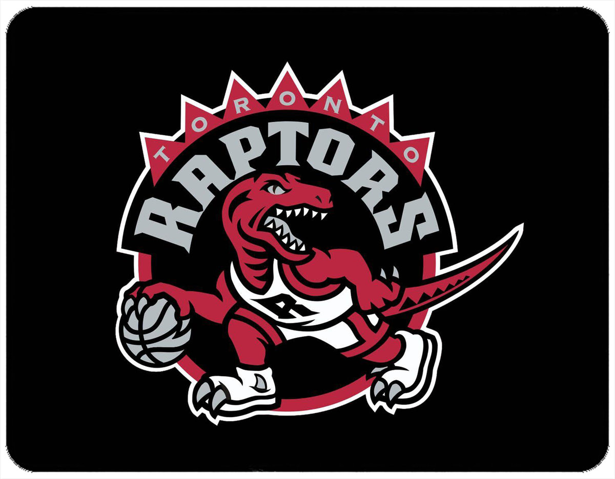 PODKŁADKA POD MYSZKĘ TORONTO RAPTORS + IMIĘ 23x19CM DO LAPTOPA