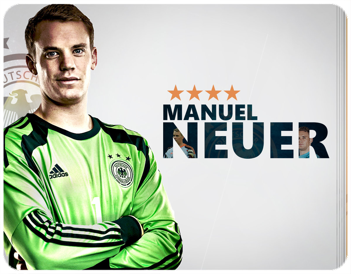 PODKŁADKA POD MYSZKĘ MANUEL NEUER Z IMIENIEM 23x19CM DO LAPTOPA