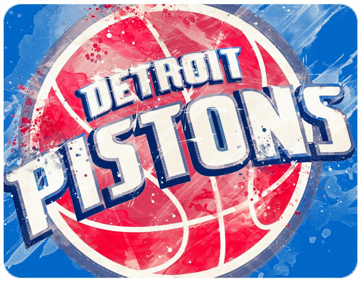 PODKŁADKA POD MYSZKĘ DETROIT PISTONS 23x19CM DO LAPTOPA