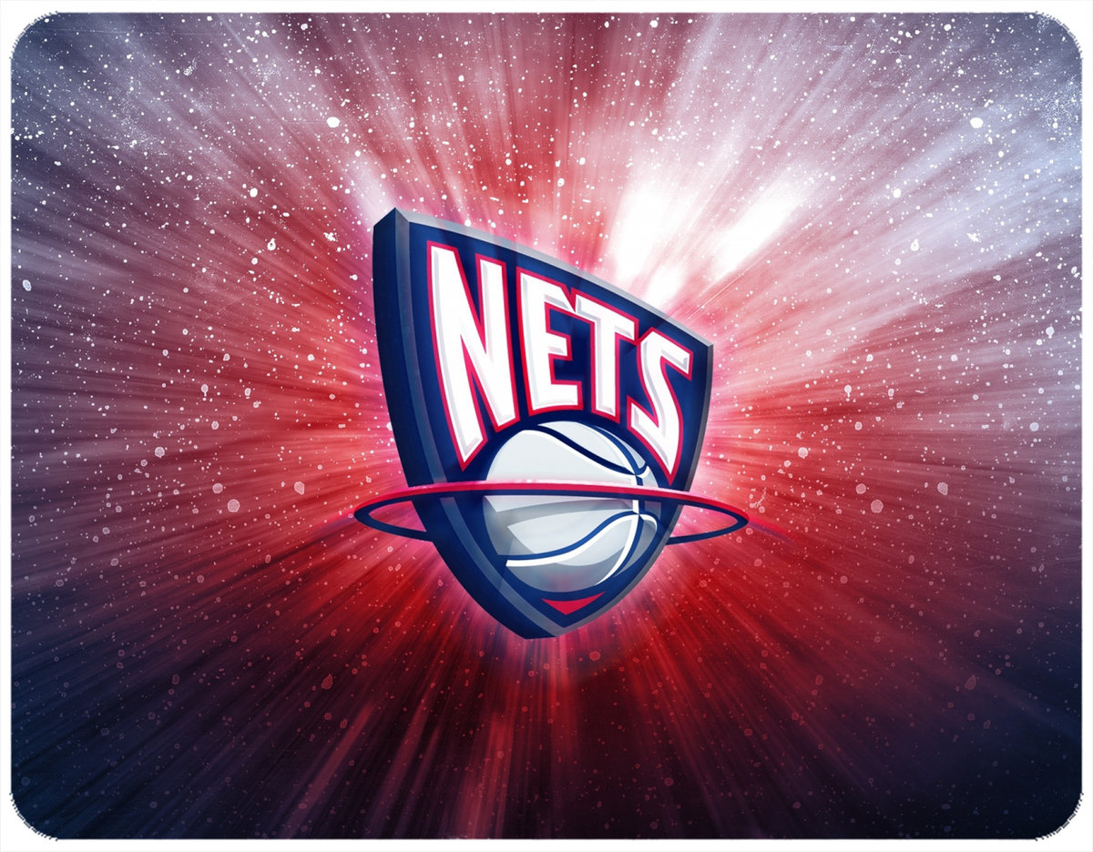 PODKŁADKA POD MYSZKĘ BROOKLYN NETS + IMIĘ 23x19CM DO LAPTOPA