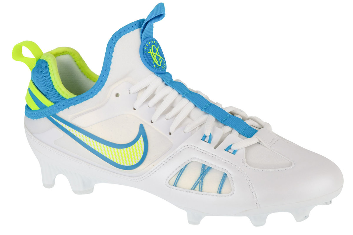 Nike Huarache 9 Varsity LAX SE FG FZ3620-100, Męskie, buty piłkarskie - korki, Biały