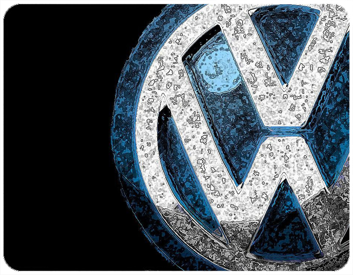 PODKŁADKA POD MYSZKĘ VOLKSWAGEN Z IMIENIEM 23x19CM DO LAPTOPA