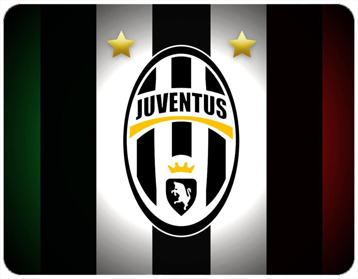 PODKŁADKA POD MYSZKĘ JUVENTUS Z IMIENIEM 23x19CM DO LAPTOPA