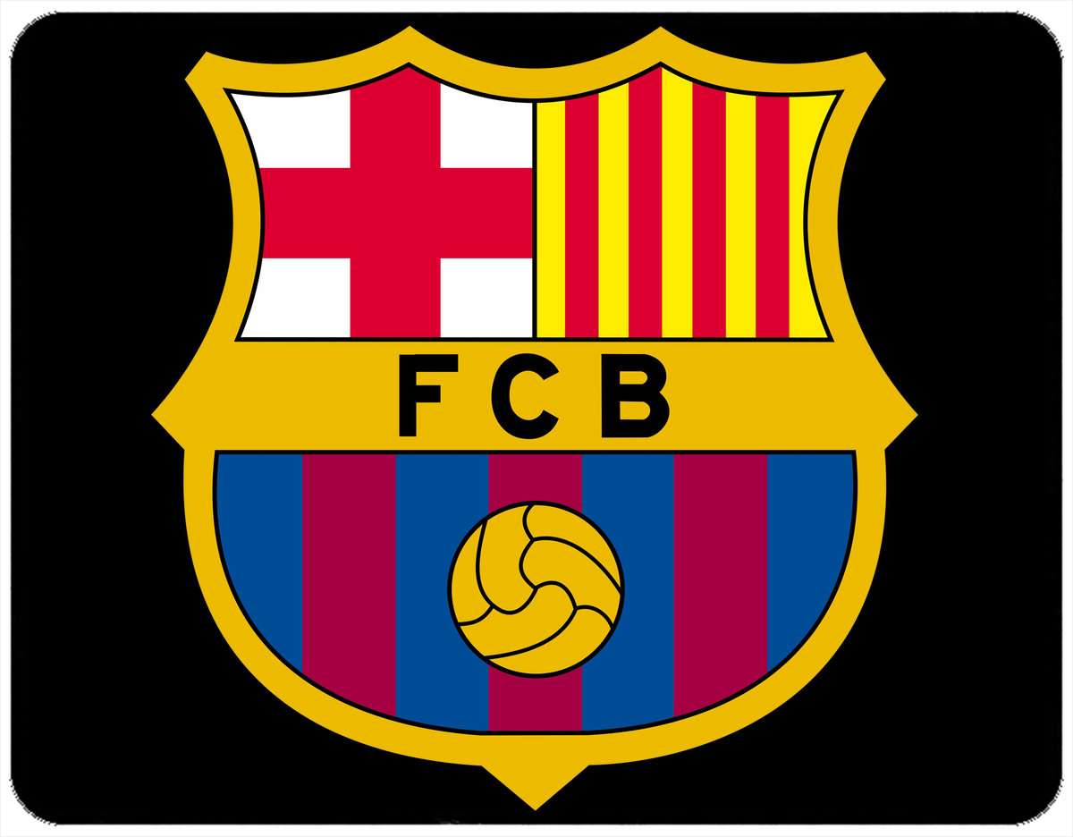PODKŁADKA POD MYSZKĘ FC BARCELONA Z IMIENIEM 23x19CM DO LAPTOPA