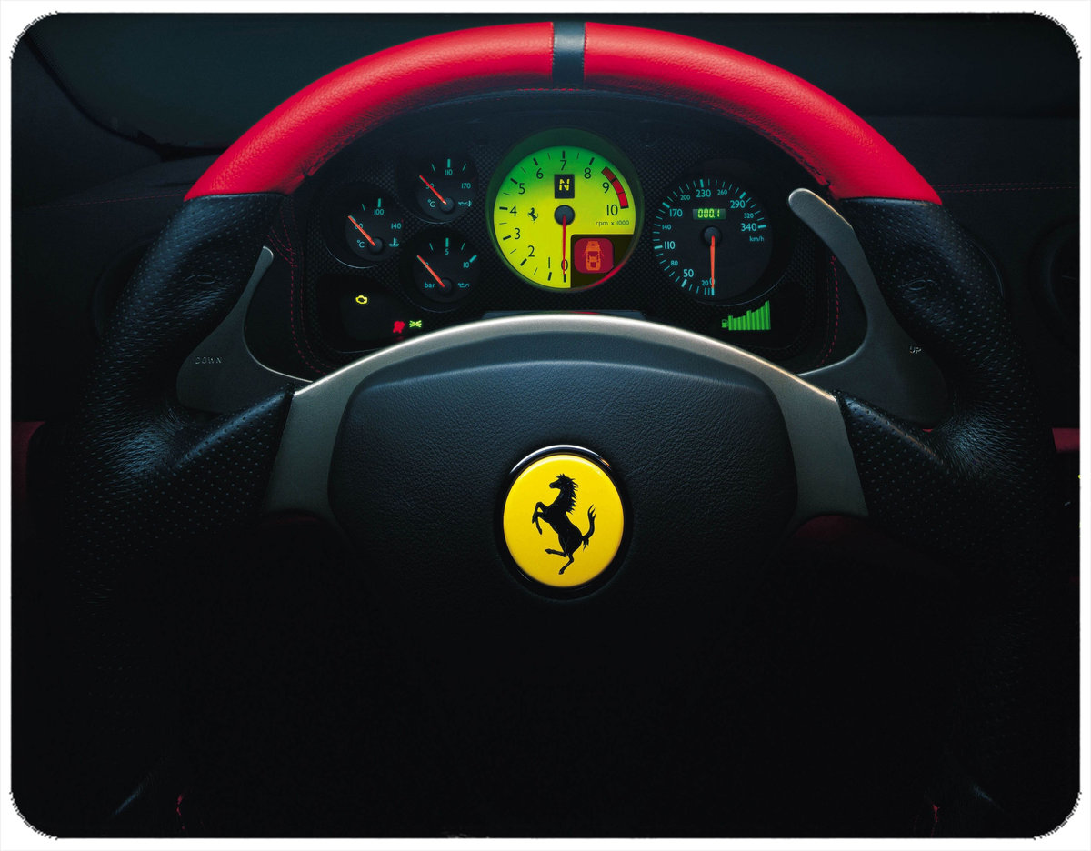PODKŁADKA POD MYSZKĘ FERRARI Z IMIENIEM 23x19CM DO LAPTOPA