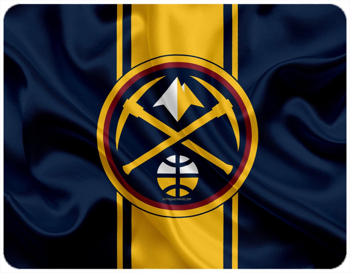 PODKŁADKA POD MYSZKĘ DENVER NUGGETS + IMIĘ 23x19CM DO LAPTOPA