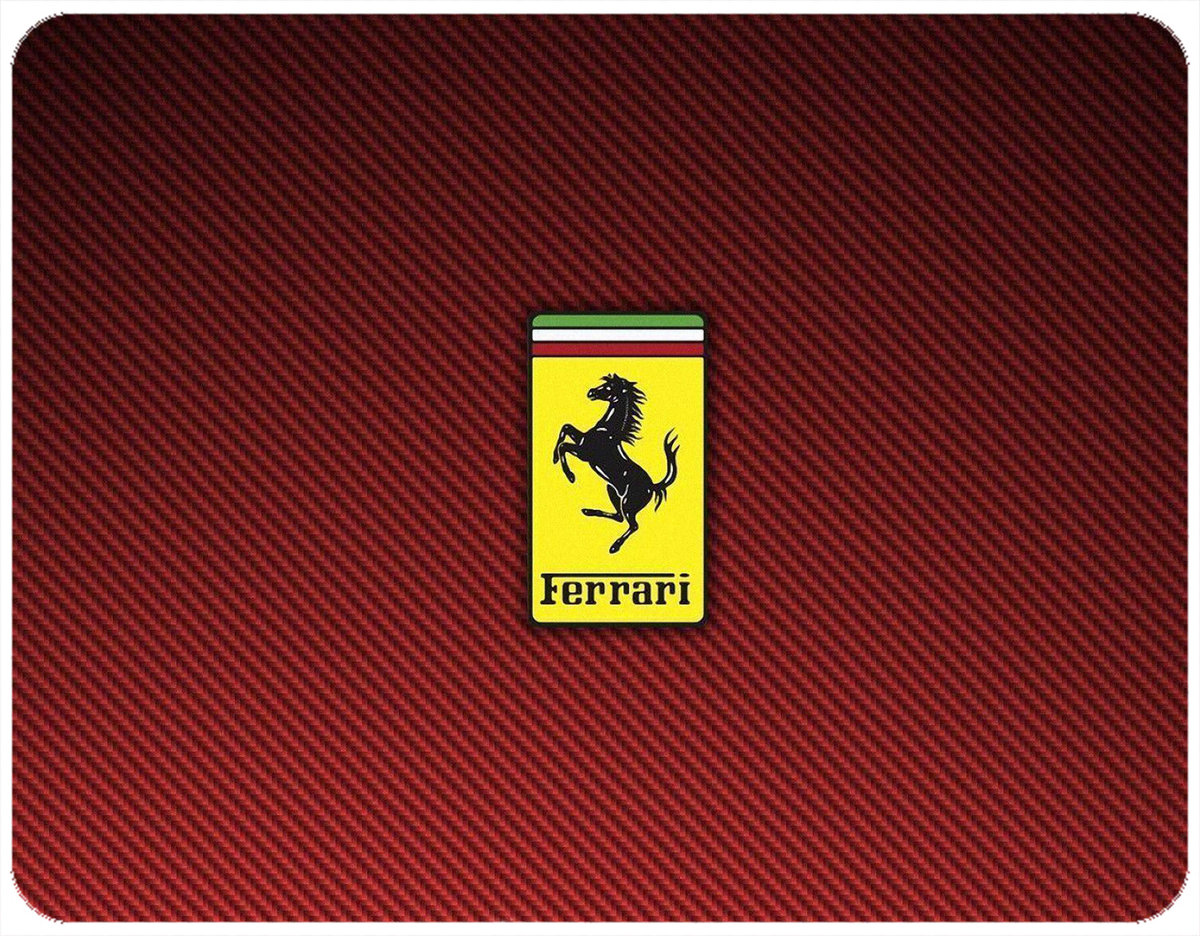 PODKŁADKA POD MYSZKĘ FERRARI Z IMIENIEM 23x19CM DO LAPTOPA