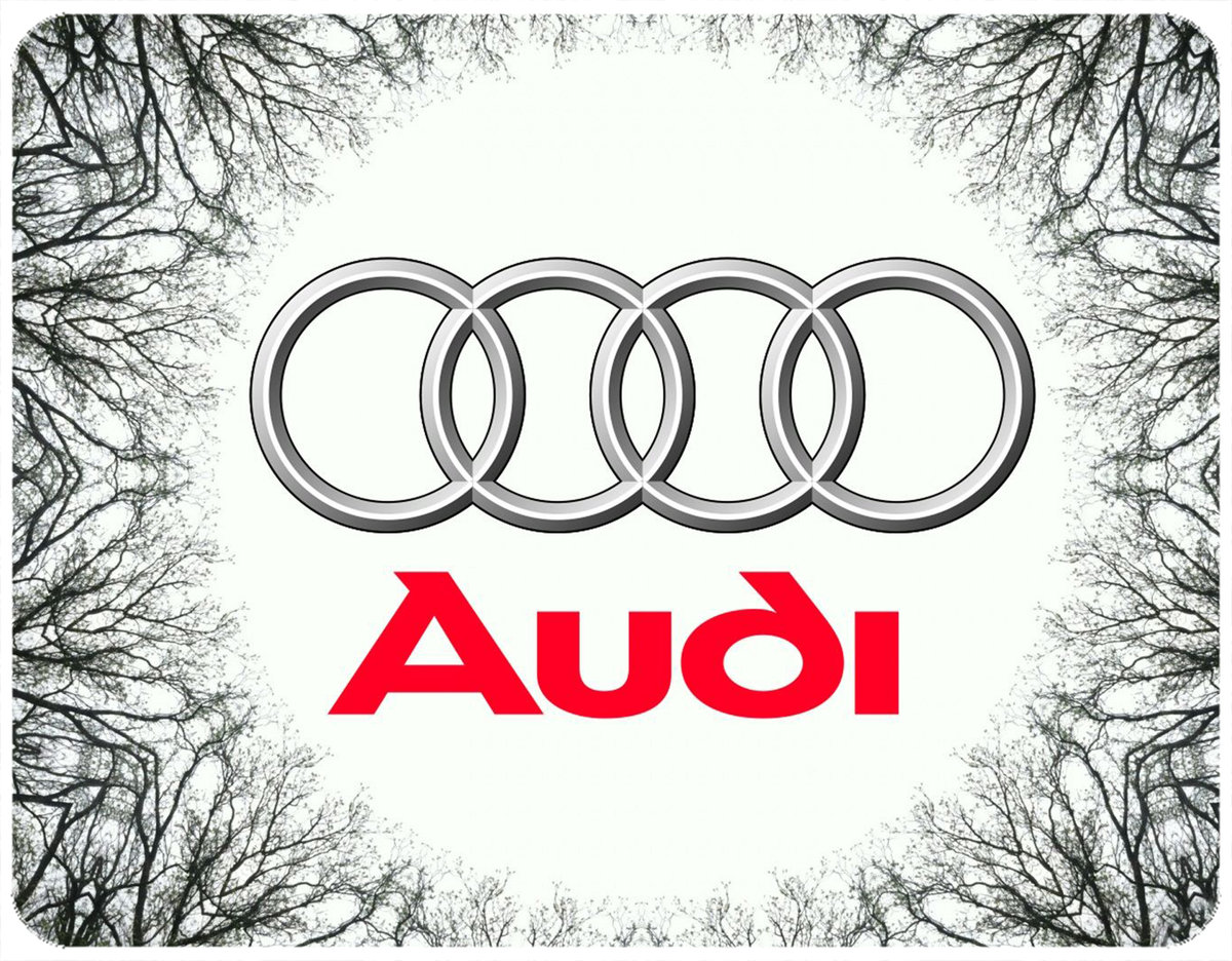 PODKŁADKA POD MYSZKĘ AUDI Z IMIENIEM 23x19CM DO LAPTOPA