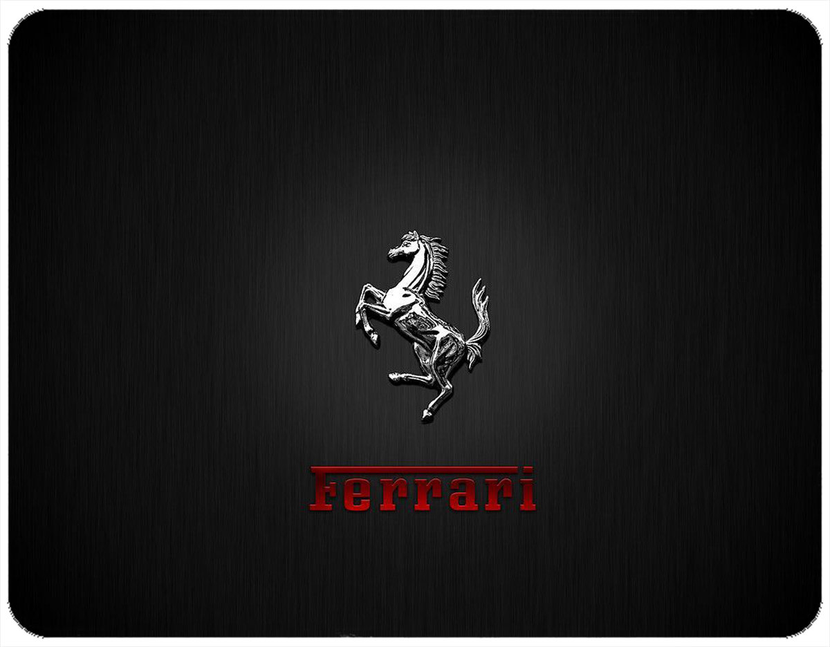 PODKŁADKA POD MYSZKĘ FERRARI Z IMIENIEM 23x19CM DO LAPTOPA