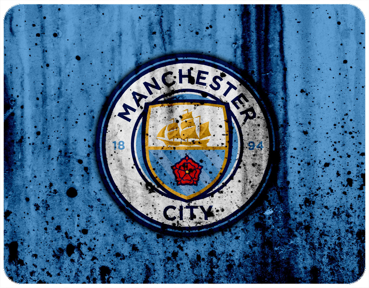 PODKŁADKA POD MYSZKĘ MAN CITY Z IMIENIEM 23x19CM DO LAPTOPA