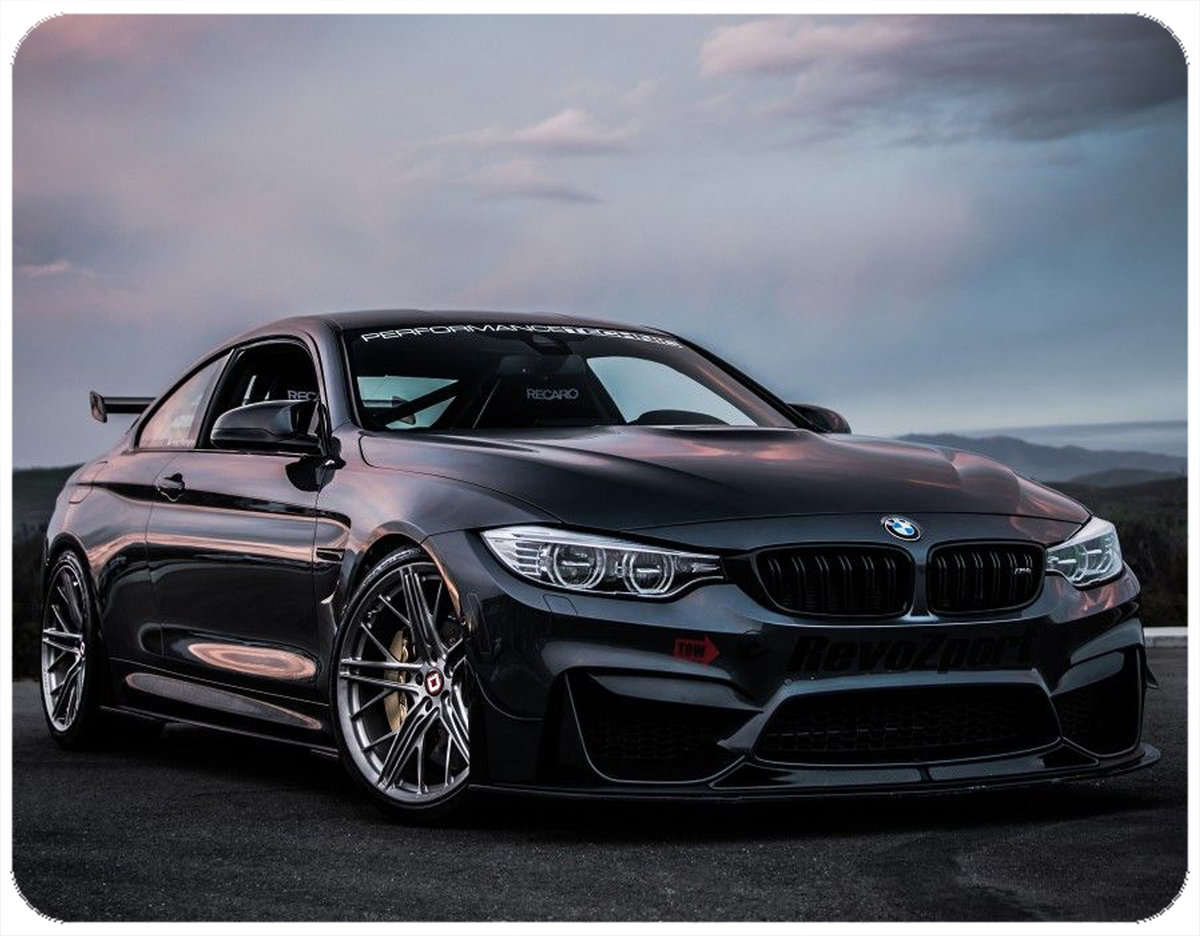 PODKŁADKA POD MYSZKĘ BMW M3 Z IMIENIEM 23x19CM DO LAPTOPA