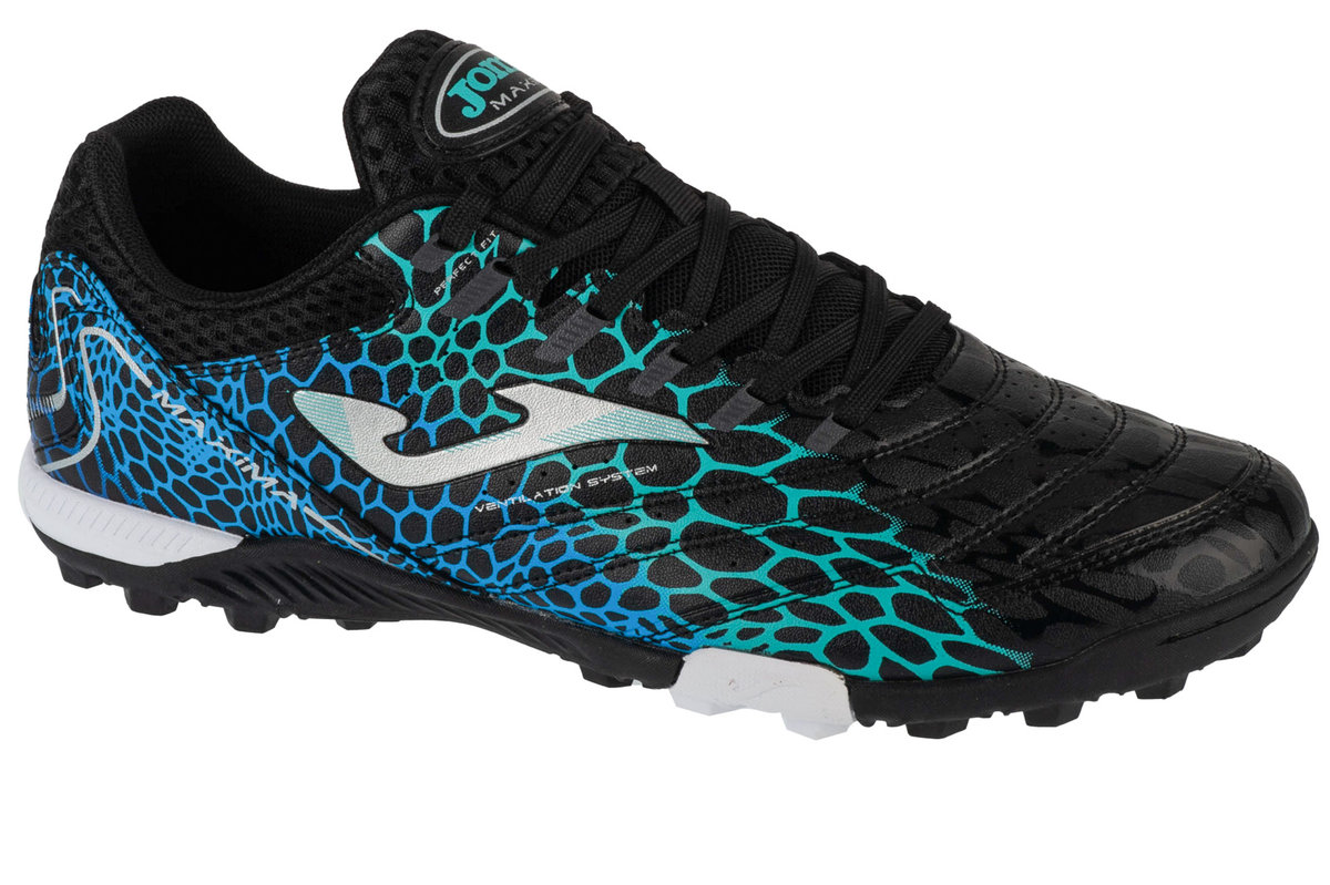 Joma Maxima 2531 TF MAXS2531TF, Męskie, buty piłkarskie - turfy, Czarne
