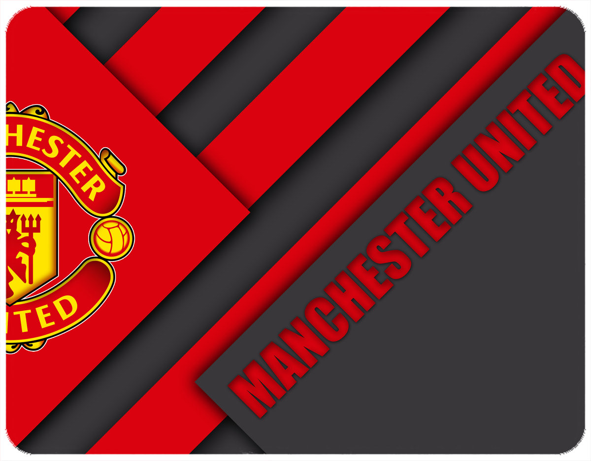 PODKŁADKA POD MYSZKĘ MAN UNITED Z IMIENIEM 23x19CM DO LAPTOPA