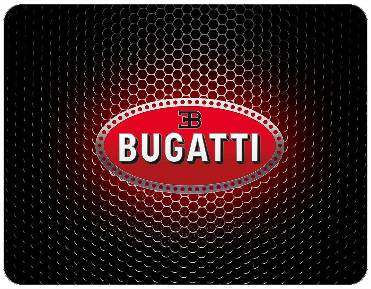 PODKŁADKA POD MYSZKĘ BUGATTI Z IMIENIEM 23x19CM DO LAPTOPA