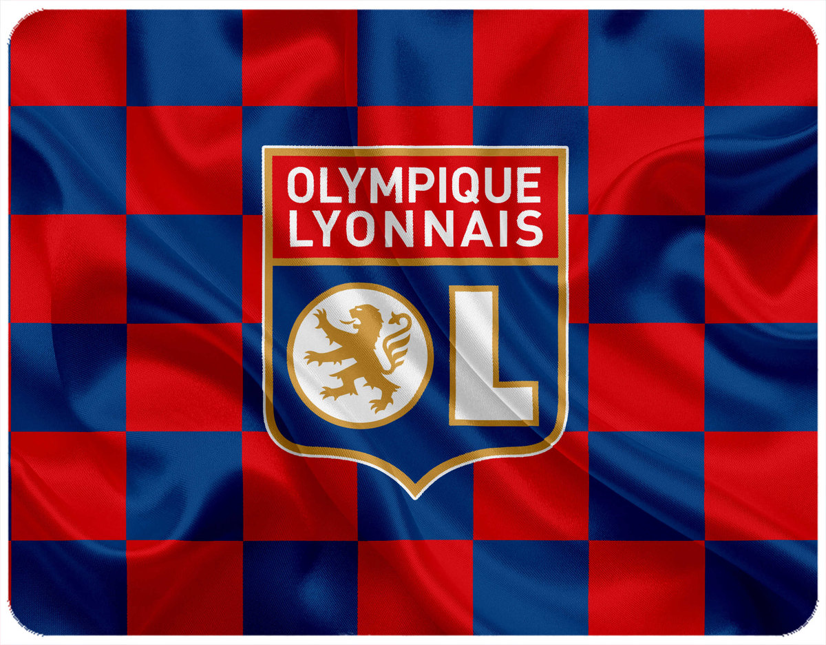 PODKŁADKA POD MYSZKĘ OL LYON Z IMIENIEM 23x19CM DO LAPTOPA