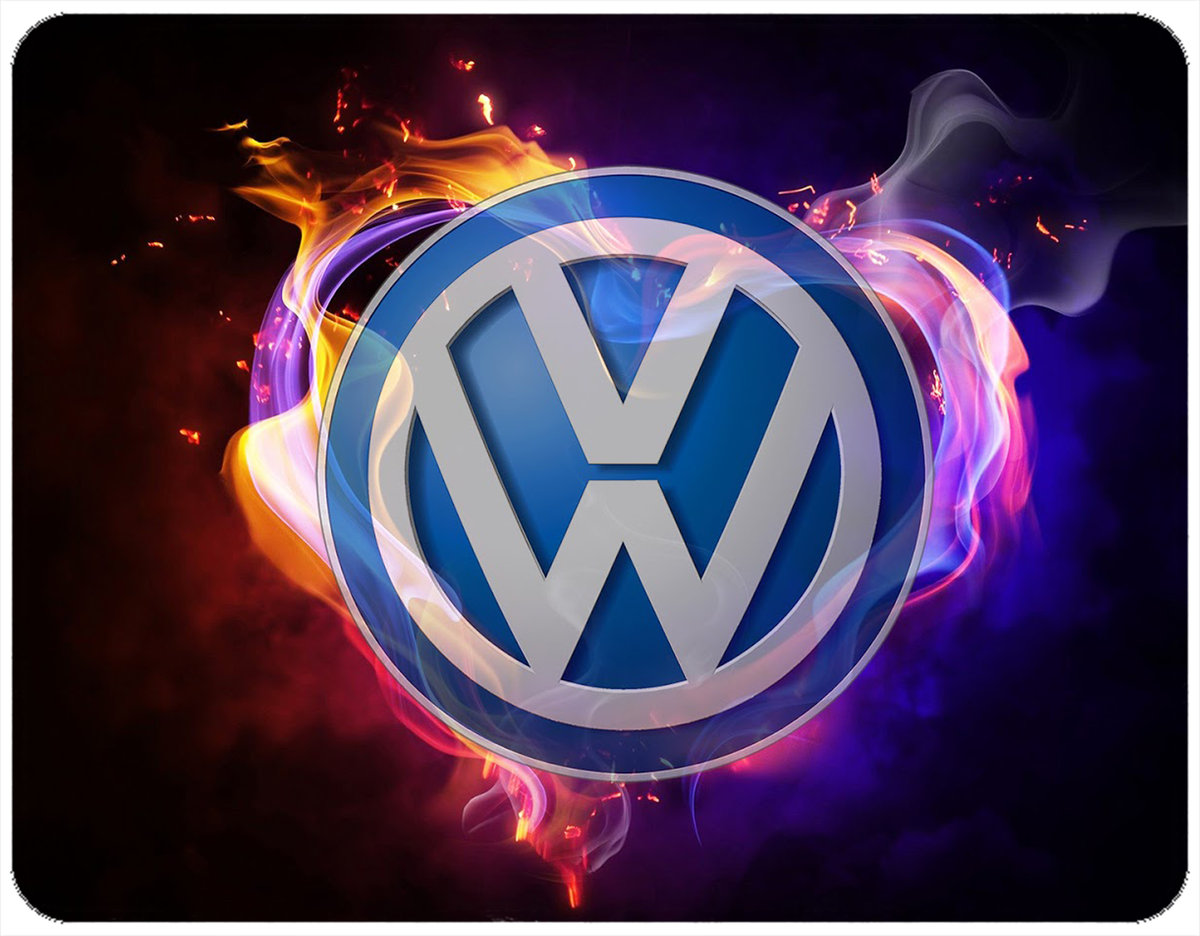 PODKŁADKA POD MYSZKĘ VOLKSWAGEN Z IMIENIEM 23x19CM DO LAPTOPA