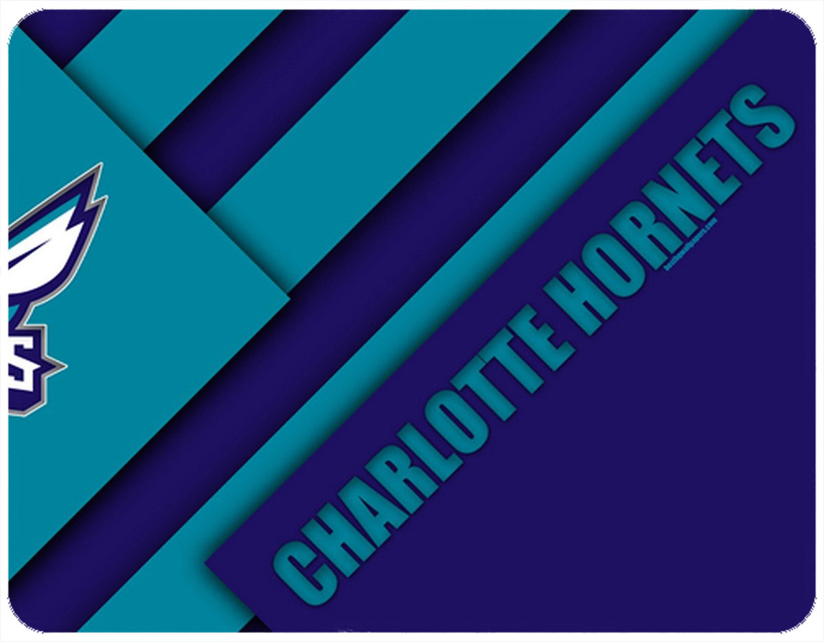 PODKŁADKA POD MYSZKĘ CHARLOTTE HORNETS 23x19CM DO LAPTOPA