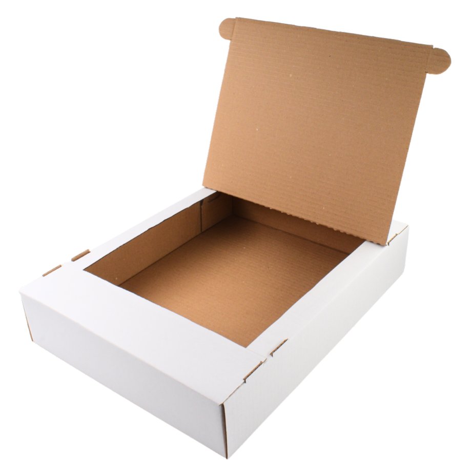 Pudełko na ciastka z klapką 410x320x80,Pakiet 10 sztuk