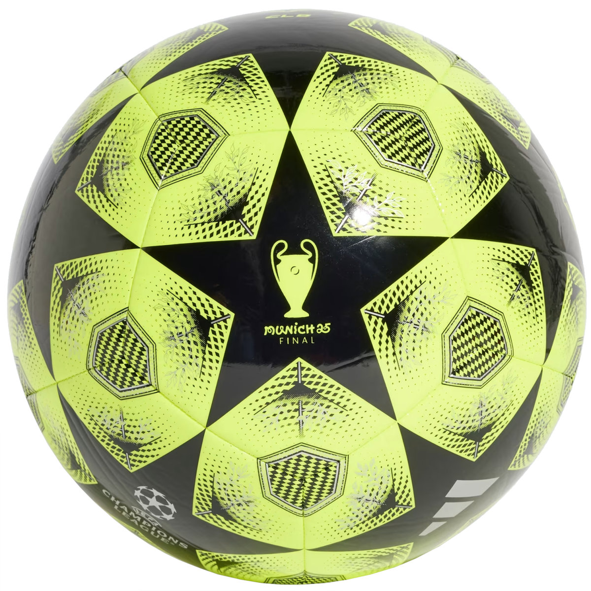 adidas UEFA Champions League Club Ball JH1282, unisex, piłki do piłki nożnej, Żółte