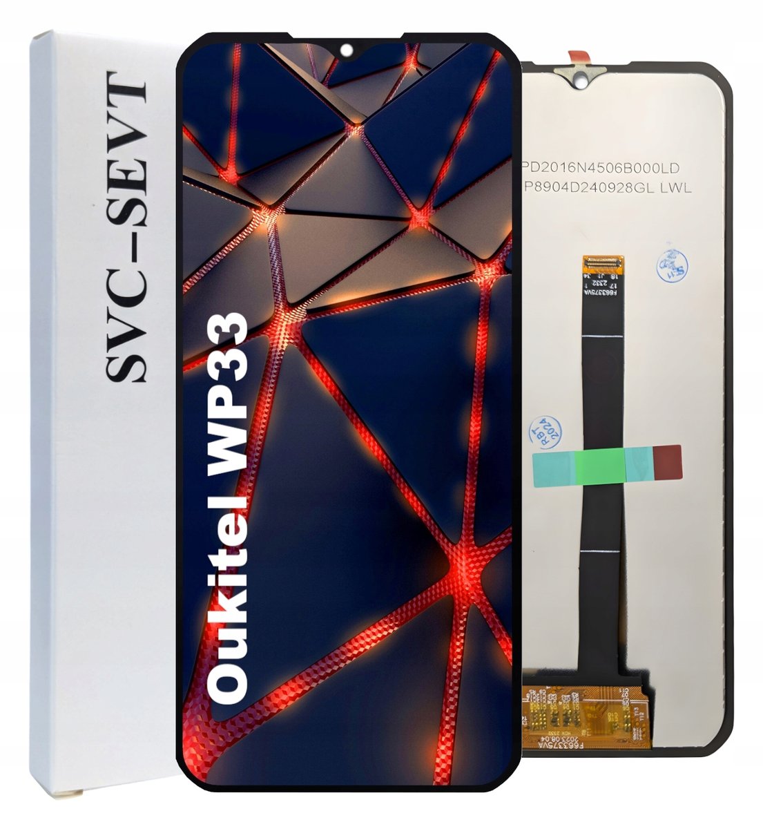 ORYGINAŁ WYŚWIETLACZ EKRAN LCD SZYBKA DOTYK DO OUKITEL WP33