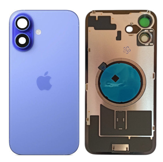Klapka Plecki Tył iPhone 16 Plus Ultramarine z Ramką i Magnesami