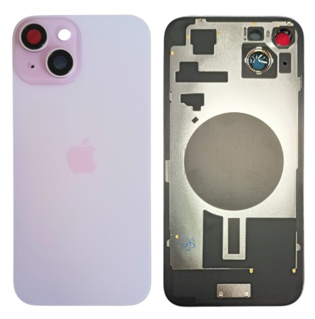 Klapka Plecki Tył iPhone 15 Plus Pink z Ramką