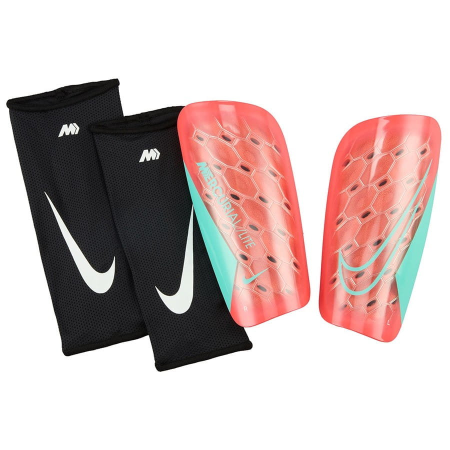 Nagolenniki Nike Mercurial Lite SuperLock DN3611-850 - CZERWONY, XL