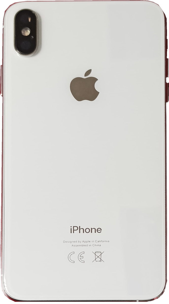 Obudowa Korpus z Taśmami do iPhone XS Silver