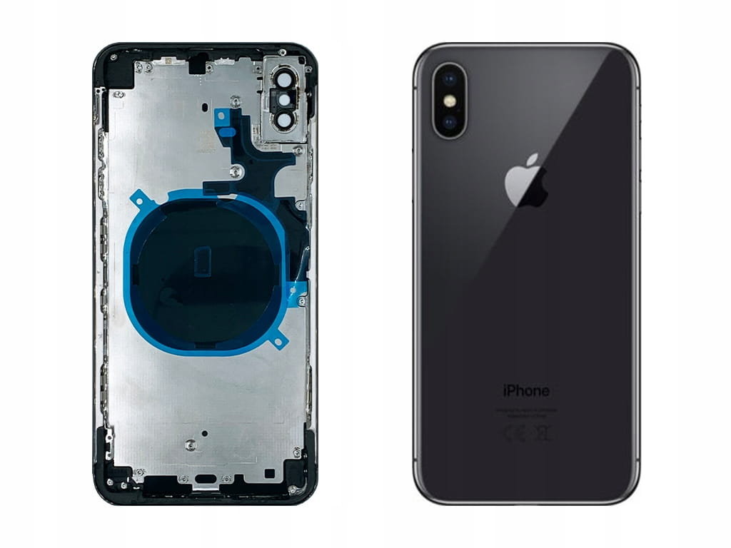 Obudowa Korpus Plecy do iPhone XS Max Black