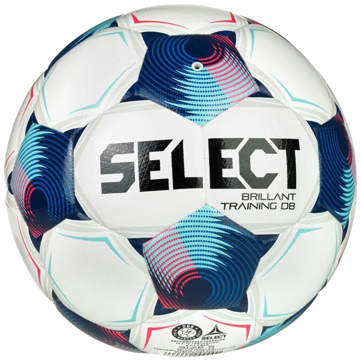 Select Brillant Training DB v25 FIFA Basic Ball 120075, unisex, piłki do piłki nożnej, Białe