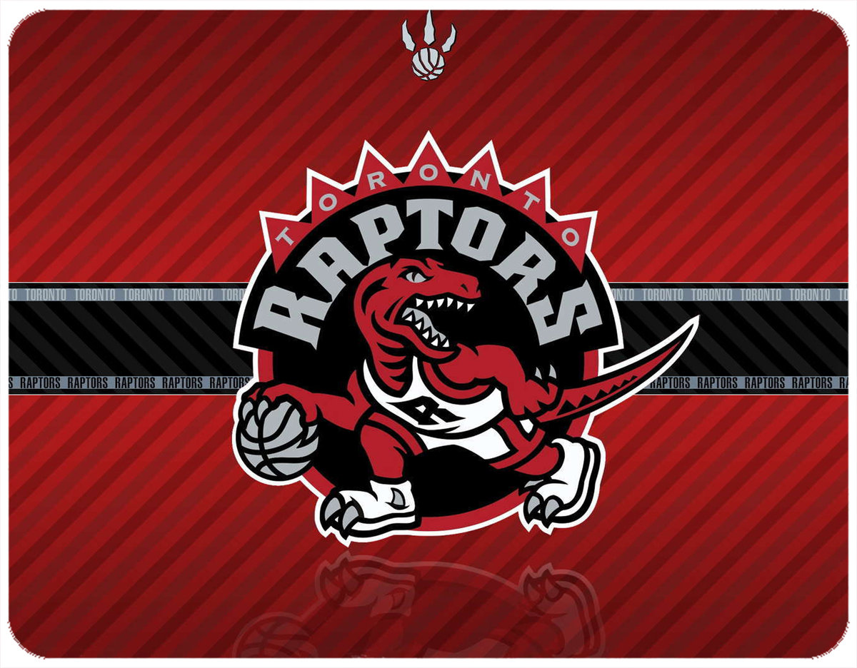 PODKŁADKA POD MYSZKĘ TORONTO RAPTORS + IMIĘ 23x19CM DO LAPTOPA