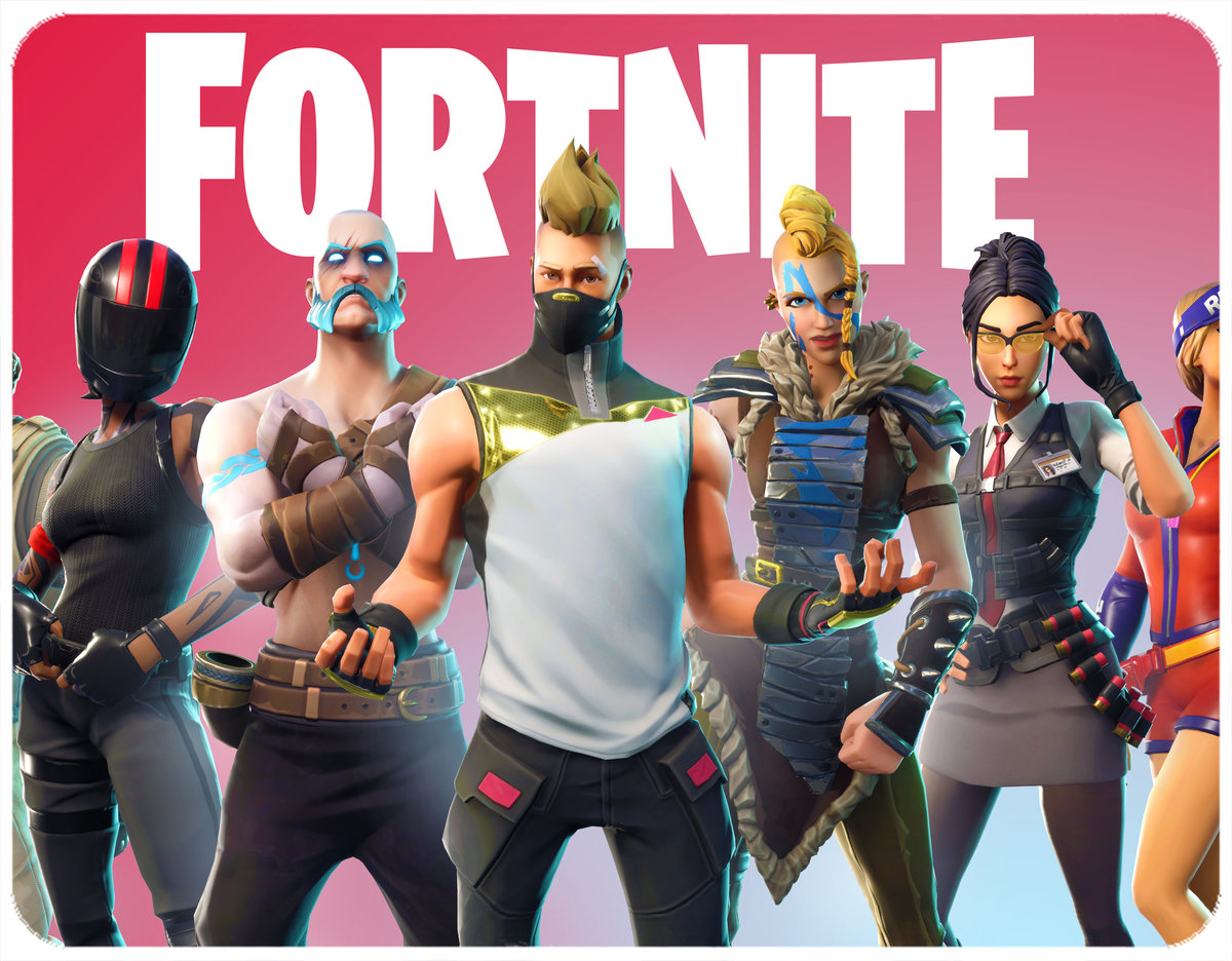 PODKŁADKA POD MYSZKĘ FORTNITE Z IMIENIEM 23x19CM DO LAPTOPA