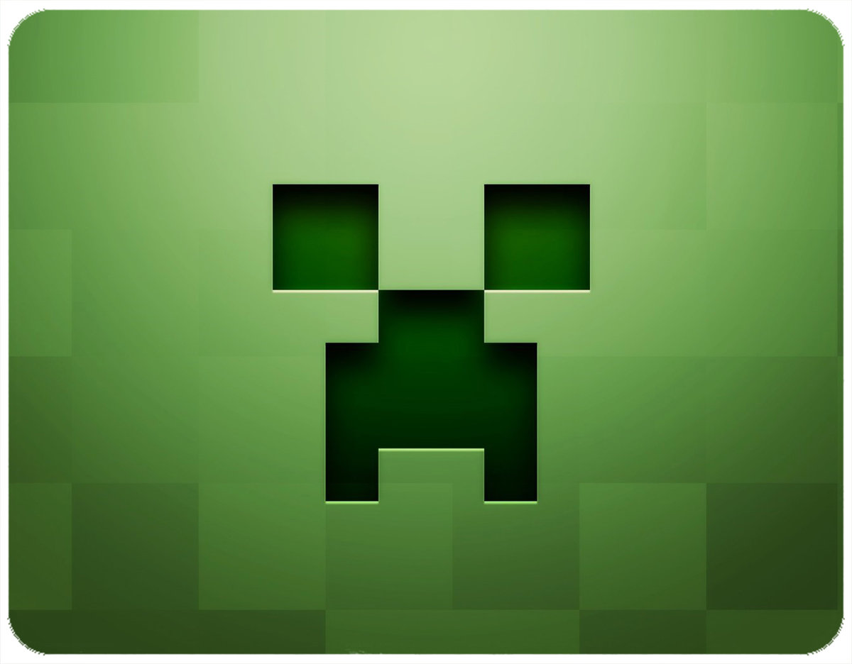PODKŁADKA POD MYSZKĘ MINECRAFT Z IMIENIEM 23x19CM DO LAPTOPA