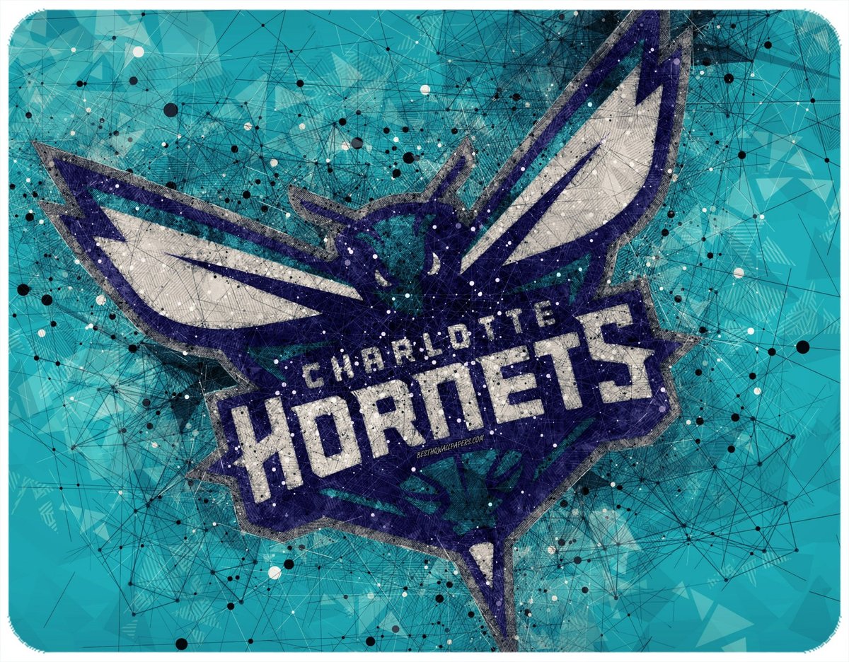PODKŁADKA POD MYSZKĘ CHARLOTTE HORNETS 23x19CM DO LAPTOPA