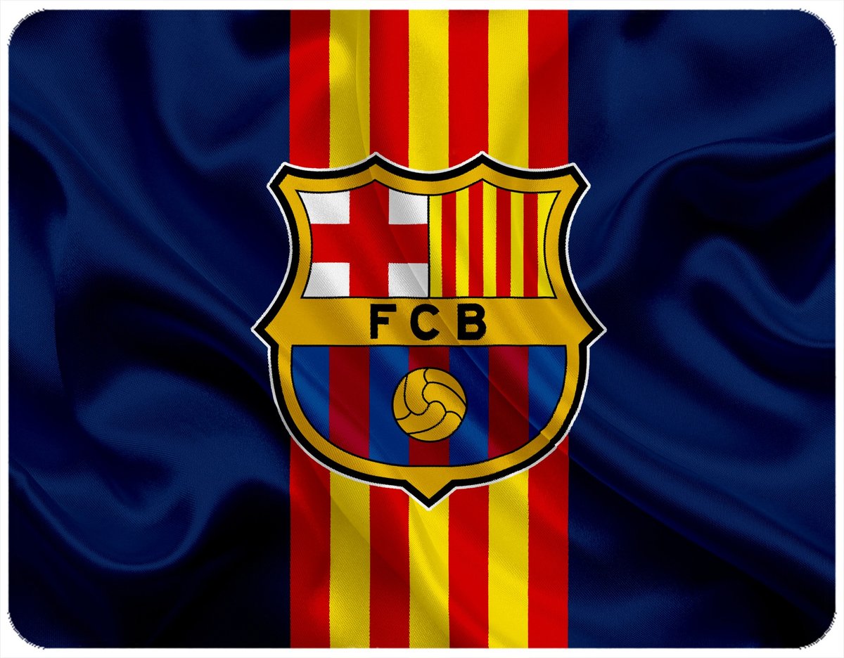 PODKŁADKA POD MYSZKĘ FC BARCELONA Z IMIENIEM 23x19CM DO LAPTOPA