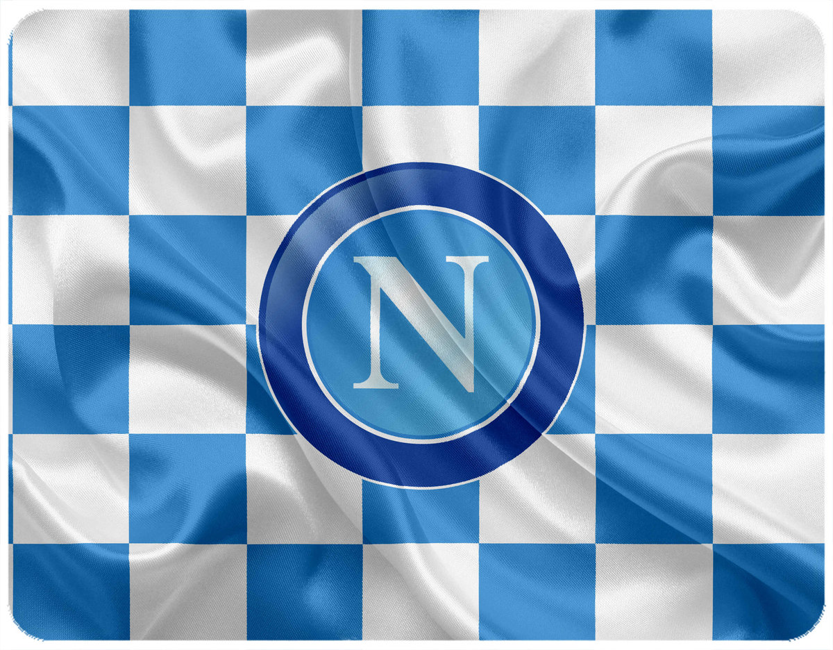 PODKŁADKA POD MYSZKĘ SSC NAPOLI Z IMIENIEM 23x19CM DO LAPTOPA