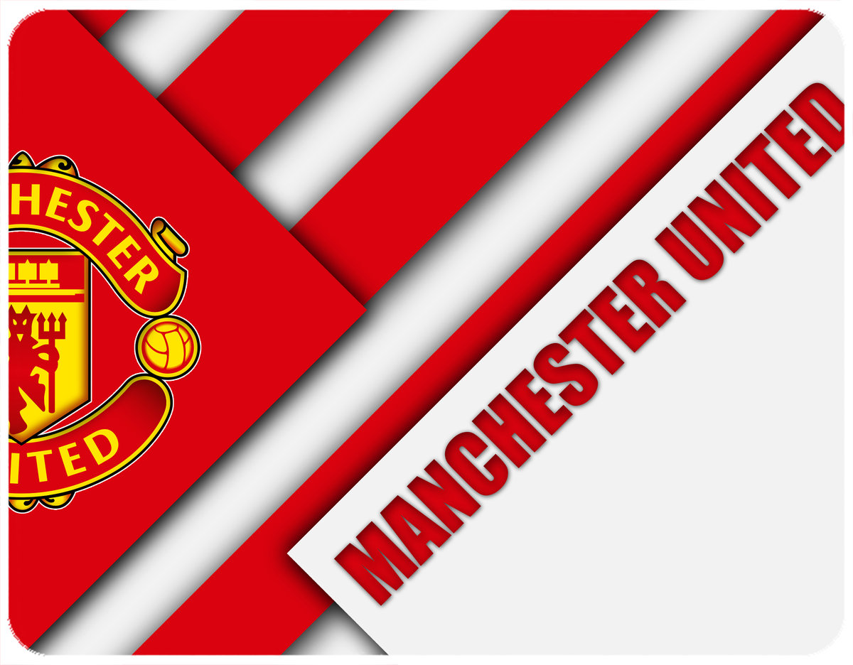 PODKŁADKA POD MYSZKĘ MAN UNITED Z IMIENIEM 23x19CM DO LAPTOPA