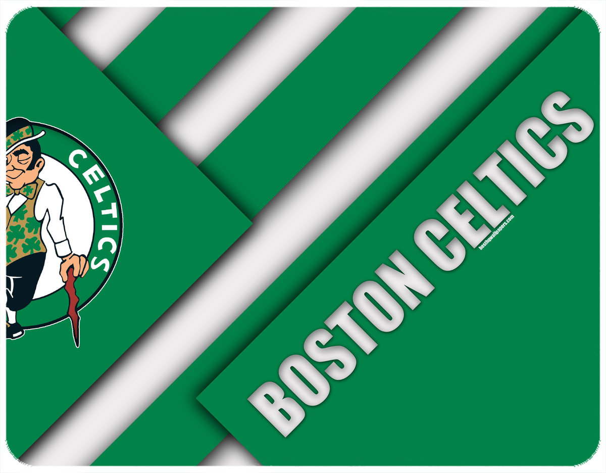 PODKŁADKA POD MYSZKĘ BOSTON CELTICS Z IMIENIEM 23x19CM DO LAPTOPA